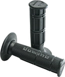 Victor Waffle Grips Black / Flat For Aprilia MX 125 2004-2008