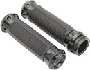 Overdrive Custom Grips Black / Gloss For Harley Davidson FLDE 1750 ABS 2018-2020