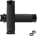 Custom Contour Grips Anodized / Black For Honda NRX 1800 2004-2005 - 25.4 MM