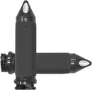 Vibration Dampening Memory Foam Grips Anodized / Black For Harley Davidson FLD 1690 2012-13 - 25.4 MM