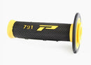 Double Density Offroad 791 Closed End Grips Black / Yellow