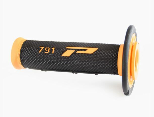 Double Density Offroad 791 Closed End Grips Black / Orange