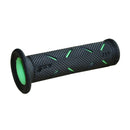 Double Density Road 717 Grips Black / Green