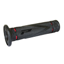 Double Density Road 838 Closed End Grips Black / Red