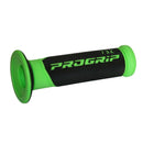 Double Density Road 732 Closed End Grips Black / Fluo Green