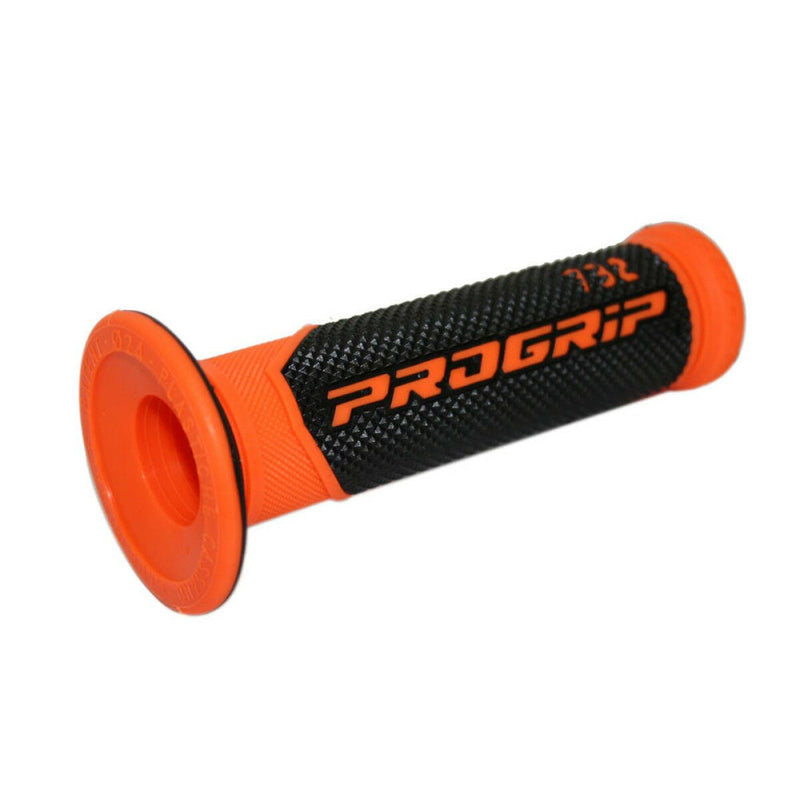 Double Density Road 732 Closed End Grips Black / Fluo Orange