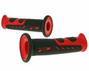 Road 725 Open End Grips Black / Red