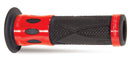 Road 728 Open End Grips Aluminium Ring Black / Red