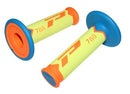 Triple Density Offroad 788 Closed End Grips Fluo Orange / Fluo Yellow / Light Blue