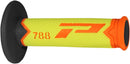 Triple Density Offroad 788 Closed End Grips Fluo Orange / Fluo Yellow / Black