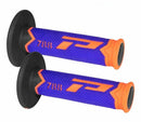 Triple Density Offroad 788 Closed End Grips Fluo Orange / Blue / Black