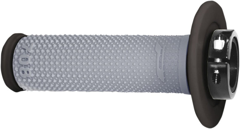 708 Offroad Single Density Lock On Grips Black / Grey