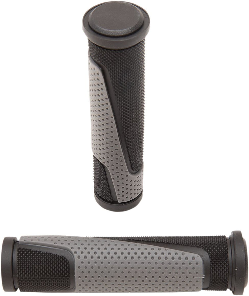 807 ATV / MTB Double Density Open End Grips Black / Grey