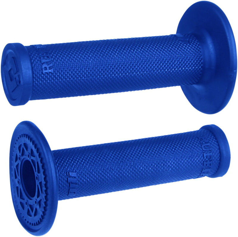 Ruffian MX Single-Ply Grips Blue / Flat - 11.4 CM