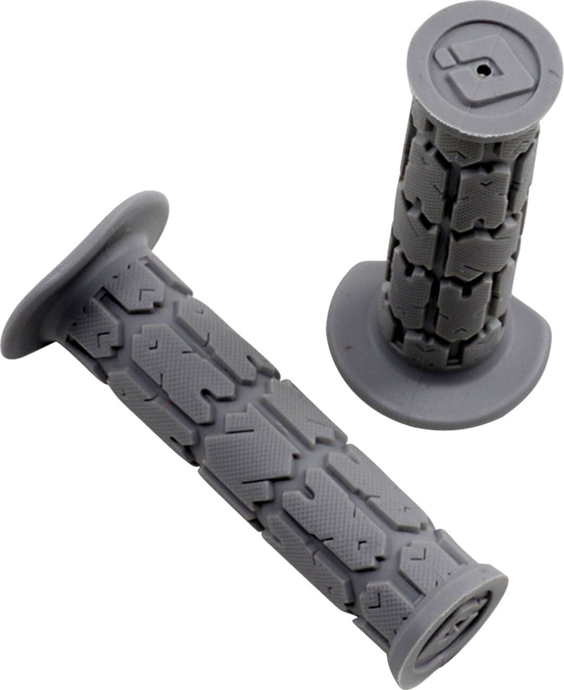 Rogue Single-Ply ATV Grips Flat / Grey - 22 MM
