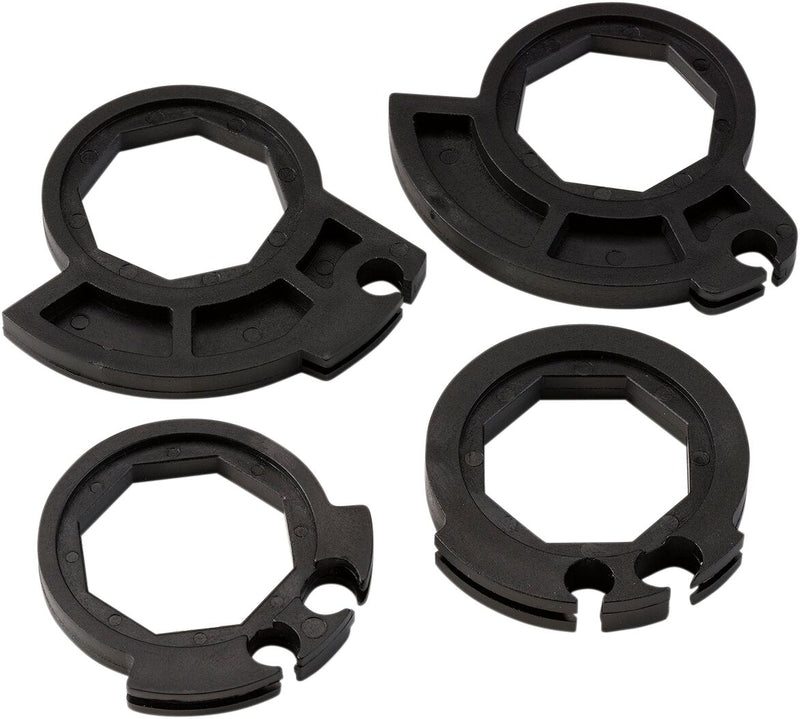 36 Series Clamp-On Grips Black / Flat / Gold For Gas Gas EC 200 2019-2020 - 11.7 CM