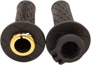 36 Series Clamp-On Grips Black / Flat / Gold For Gas Gas EC 200 2019-2020 - 11.7 CM