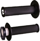 V2 Lock-On No-Waffle Grips Black / Flat For Beta RR 125 2018-2022 - 22 MM