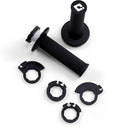 V2 Lock-On No-Waffle Grips Black / Flat For Beta RR 125 2018-2022 - 22 MM
