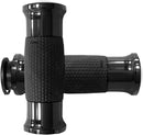 Air GEL Grips Anodized / Black For Indian CHIEF 111 ABS 2018-2024 - 12.7 CM