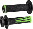 Emig Pro V2 Lock-On Grips Black / Flat / Green For Beta RR 125 2018-2022 - 22 MM
