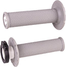 V2 Lock-On No-Waffle Grips Flat / Grey For Beta RR 125 2018-2022 - 22 MM
