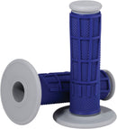 Comp Diamond Half Waffle Grips Blue / Flat For Gas Gas EC 200 2019-2020