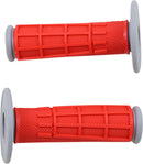 Comp Diamond Half Waffle Grips Flat / Red For Gas Gas EC 200 2019-2020