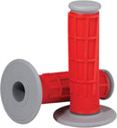 Comp Diamond Half Waffle Grips Flat / Red For Gas Gas EC 200 2019-2020