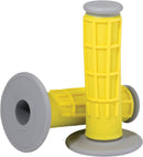Comp Diamond Half Waffle Grips Flat / Yellow For Gas Gas EC 200 2019-2020