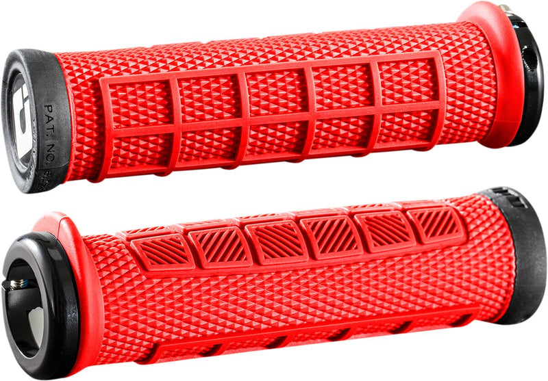 Elite Pro v2.1 Lock-On Grips Red - 13 CM