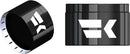 Turbine Grips Black For Harley Davidson FLDE 1750 ABS 2018-20 - 25.4 MM