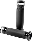 Vision Series Contour LED Turn Signal Grips Anodized / Black For Harley Davidson FLDE 1750 ABS 2018-2020 - 25.4 MM