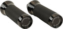 Grips Black For Harley Davidson FLD 1690 - 25.4 MM
