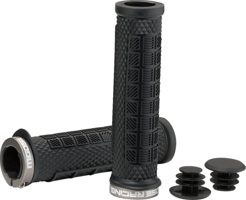 Mountain Bike Lock-On Grips Black For Bosch PERFORMANCE LINE CRUISE GEN 1 2015-2018 - 12.9 CM