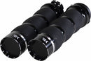 Tracer Grips Black For Harley Davidson FLD 1690 2012-13 - 25.4 MM