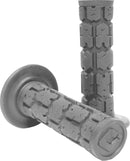 Rogue MX Single Ply Grips Flat / Grey - 22 MM