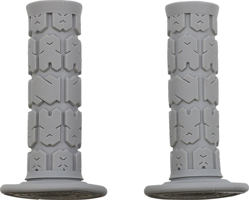 Rogue MX Single Ply Grips Flat / Grey - 22 MM