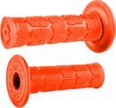Rogue MX Single Ply Grips Flat / Orange - 22 MM