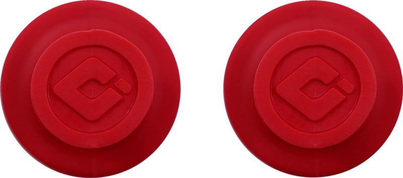 Rogue MX Single Ply Grips Flat / Red - 22 MM