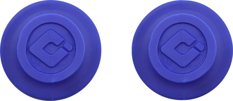 Rogue MX Single Ply Grips Blue / Flat - 22 MM