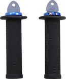 Ruffian ATV/PWC Grips Black / Blue / Flat - 22 MM