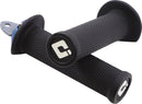 Ruffian ATV/PWC Grips Black / Blue / Flat - 22 MM