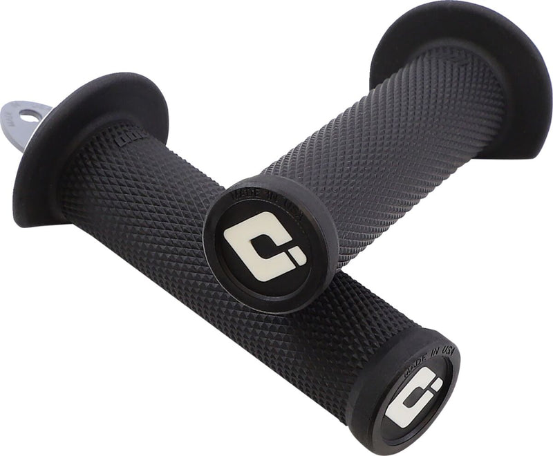 Ruffian ATV/PWC Grips Black / Flat / Silver - 12.5 CM