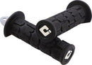 Rogue ATV/PWC Grips Black / Flat / Red - 12.5 CM