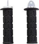 Rogue ATV/PWC Grips Black / Flat / Silver - 22 MM