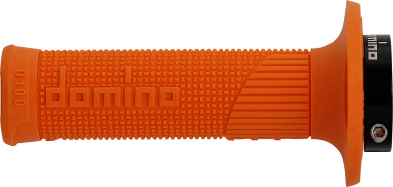 D100 D-Lock Grips Flat / Orange