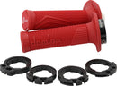 D100 D-Lock Grips Flat / Red