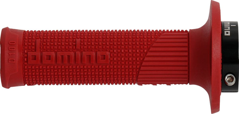 D100 D-Lock Grips Flat / Red