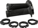 D100 D-Lock Grips Black / Flat For Gas Gas EX 250 F 2021-2025